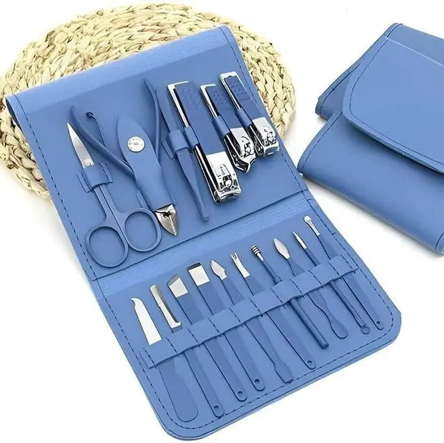 Manicure Nail Clipper Set (16 Pieces)