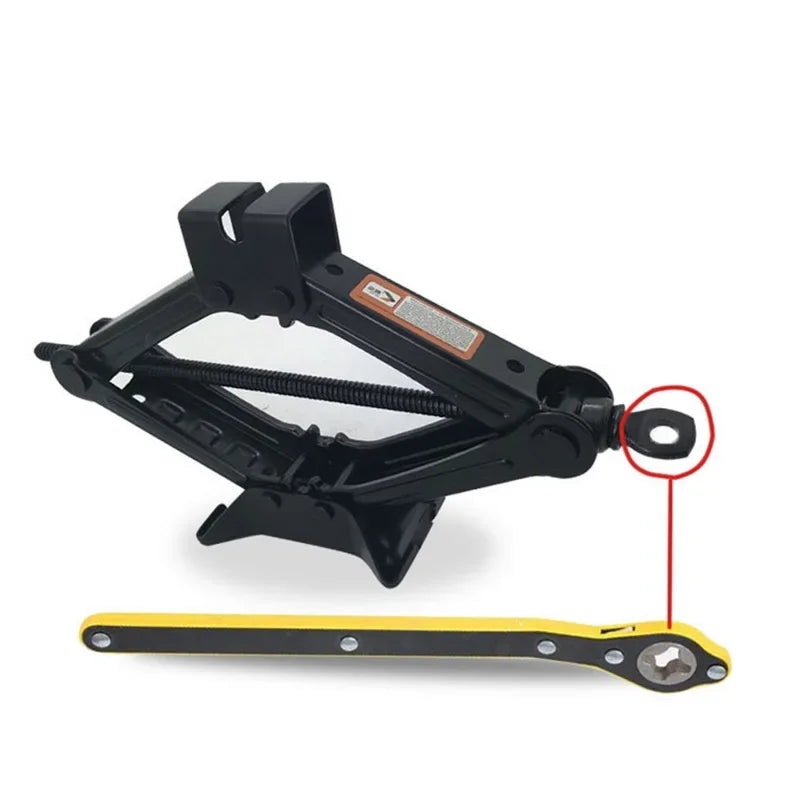Labor-Saving Ratchet Wrench for Car Scissor Jack – Tire Wheel Lug Wrench