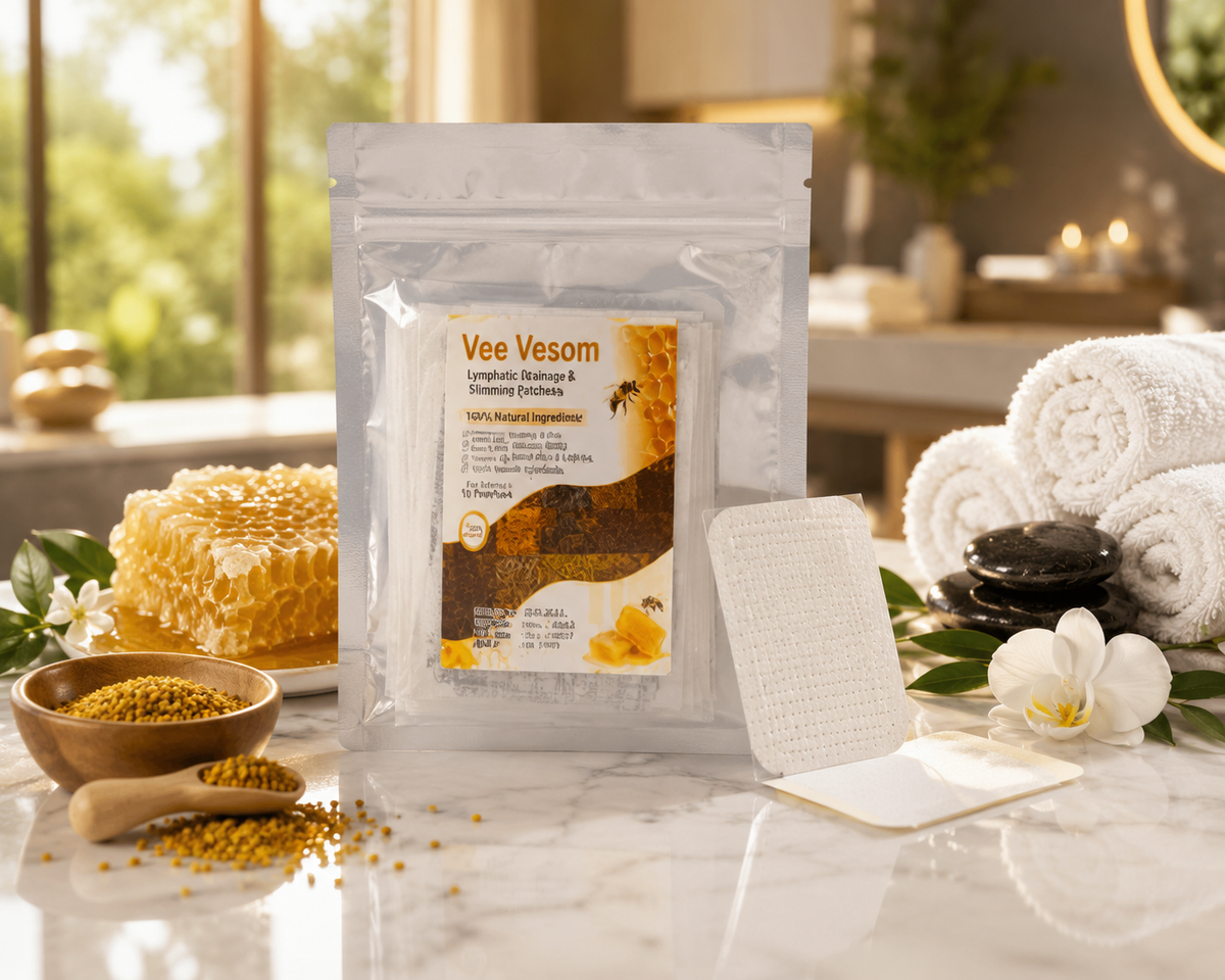 Vee Vesom Lymphatic Drainage & Slimming Patchesv 10 pcs.