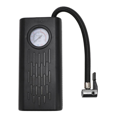 Portable Electric Air Compressor – USB Rechargeable Tire Inflator with Digital Pressure Gauge