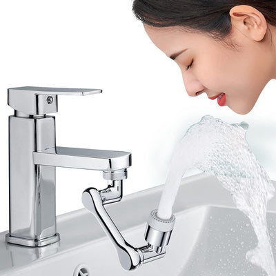 1080° Rotating Faucet Extender – Universal Swivel Sink Tap Aerator