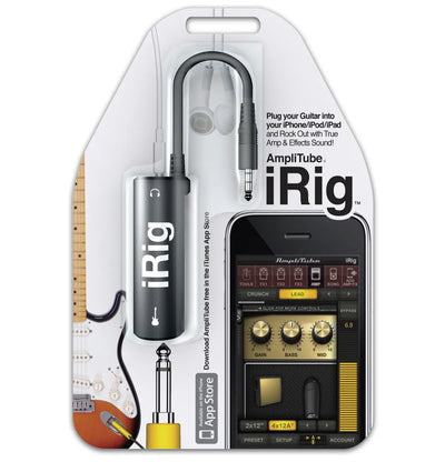 iRig 2 Guitar Audio Interface – Mobile Recording Adapter for Guitar & Bass