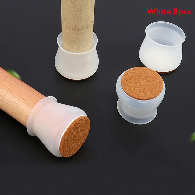 Silicone Chair Leg Floor Protectors – Anti-Scratch Furniture Feet Covers (Set of 4)
