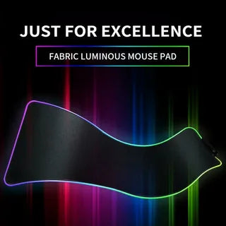RGB Gaming Mouse Pad – Large Soft LED Extended Desk Mat