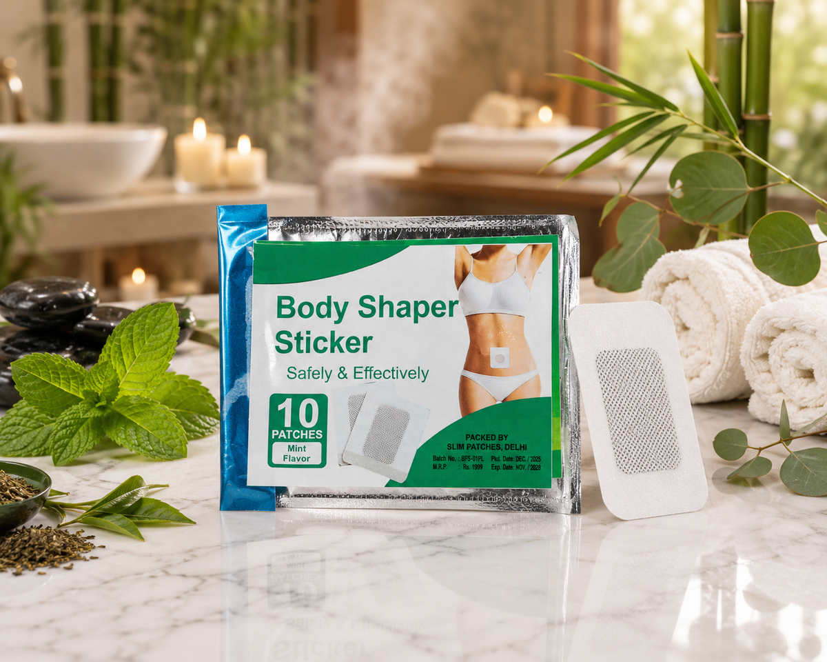 Body Shaper Sticker – Herbal Body Slimming Patches 10pcs(Pack of 1)