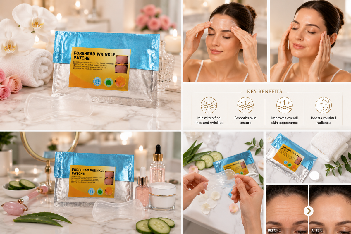 10 Pcs Forehead Wrinkle Patches, Face Wrinkle Patches