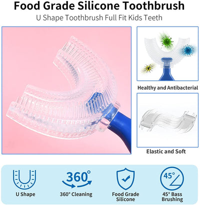 Wrap Type U Shaped Toothbrush (Pack Of 2)