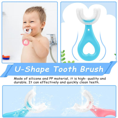 Wrap Type U Shaped Toothbrush (Pack Of 2)