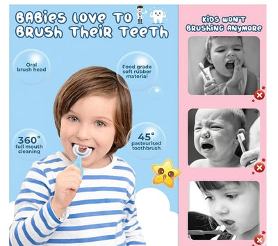Wrap Type U Shaped Toothbrush (Pack Of 2)
