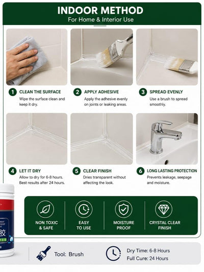 Transparent Waterproof Adhesive