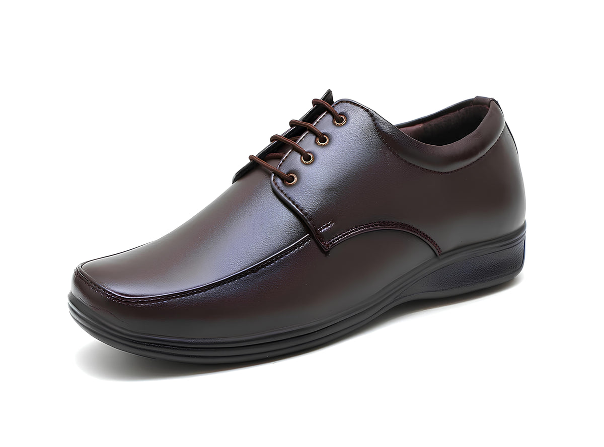 WUGO::Latest Fabulous Men Formal Shoes|Brown Office Shoes|Business Shoes For Men's & Boys(Size-8)
