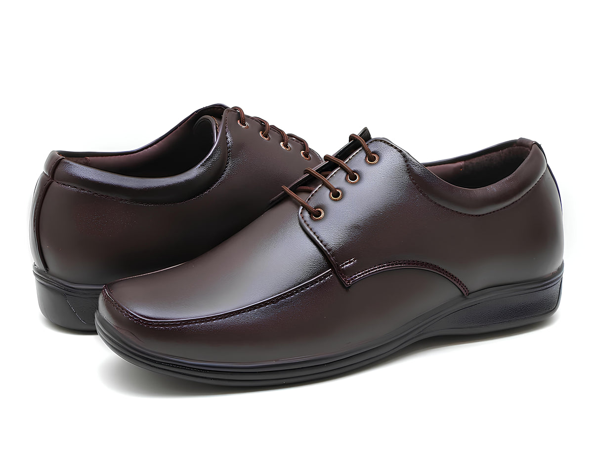 WUGO::Latest Fabulous Men Formal Shoes|Brown Office Shoes|Business Shoes For Men's & Boys(Size-8)