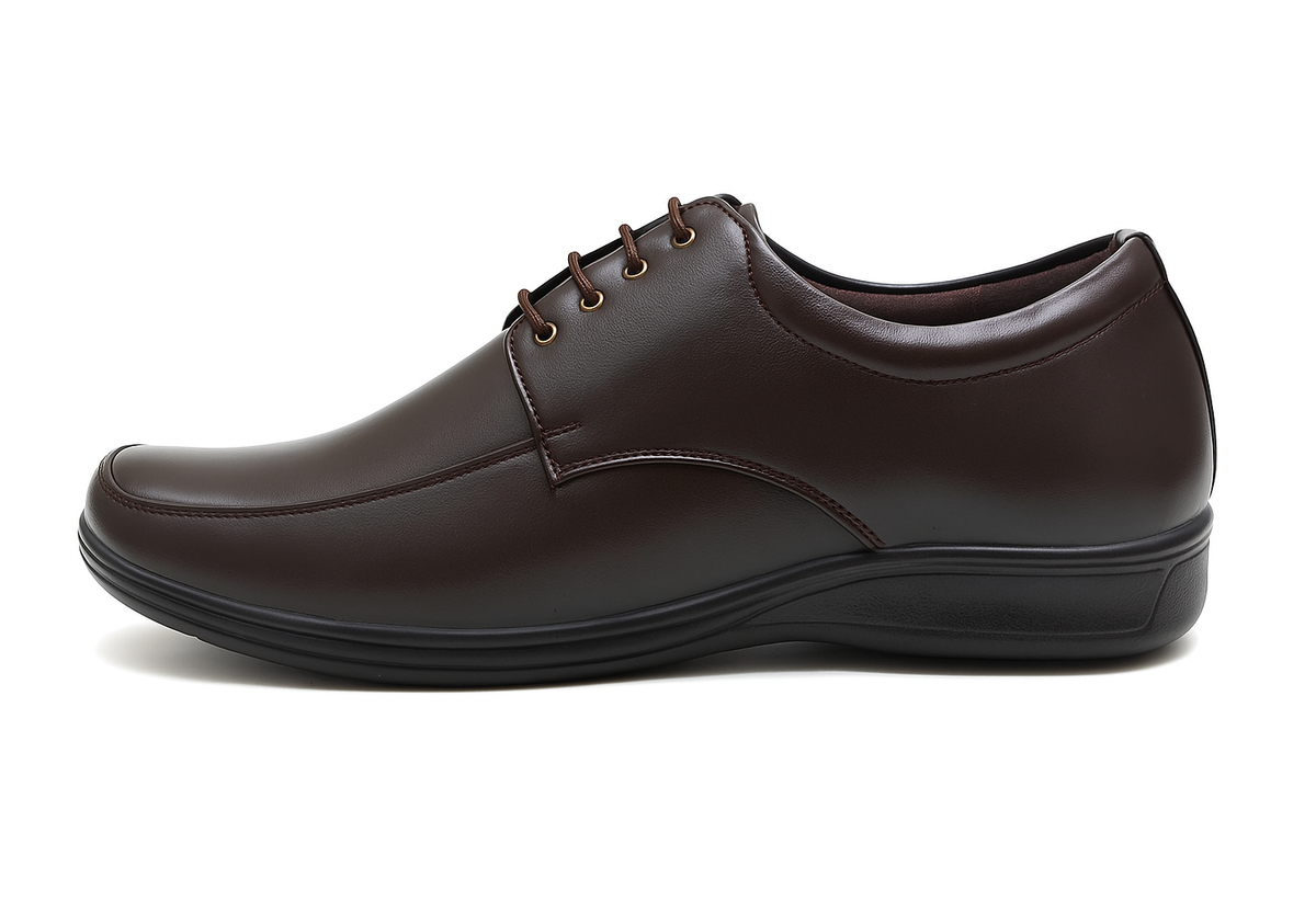 WUGO::Latest Fabulous Men Formal Shoes|Brown Office Shoes|Business Shoes For Men's & Boys(Size-8)